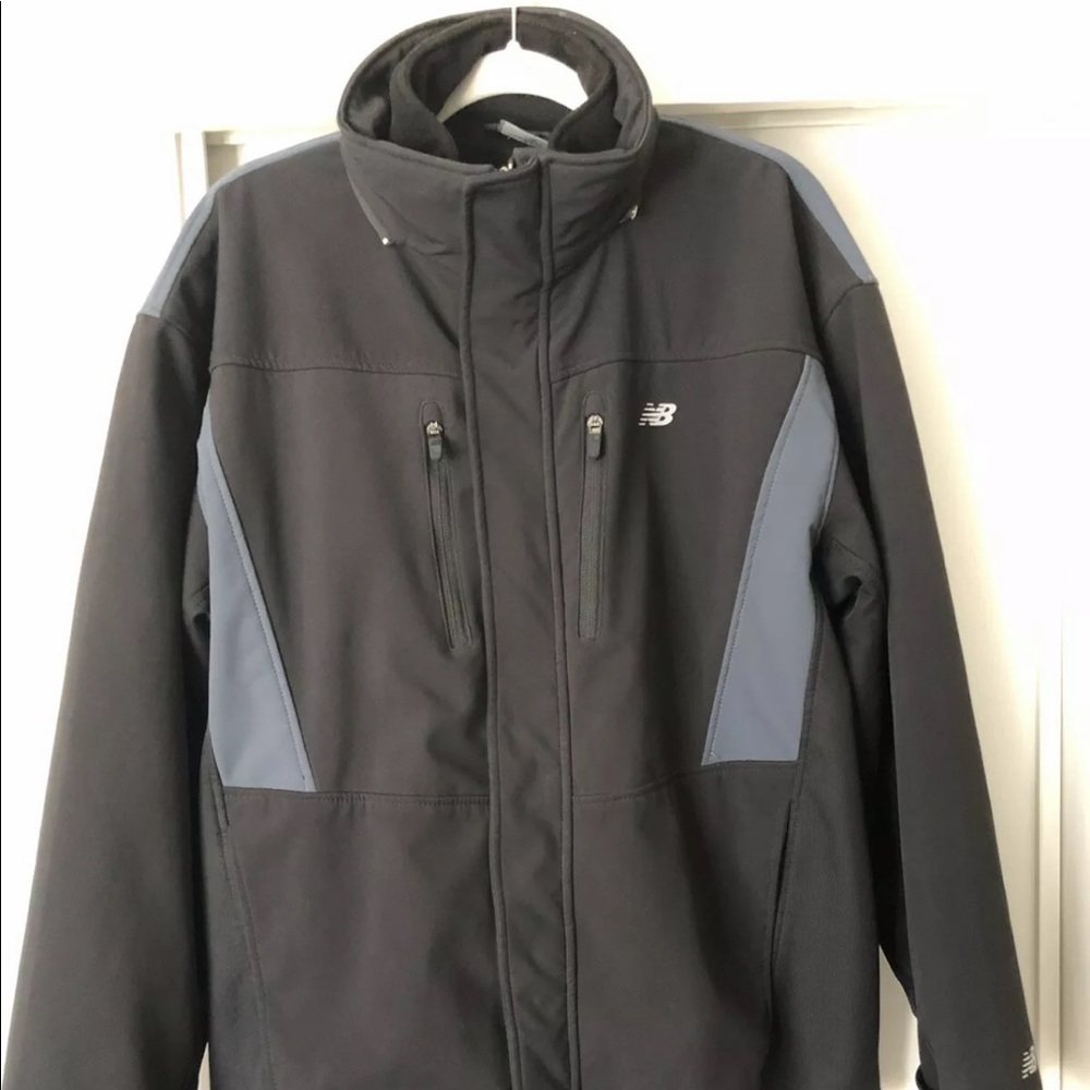 New Balance-2 in 1 Soft Shell Winter Jacket Fleece